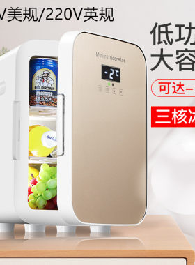 110V220V跨境出口小冰箱两用