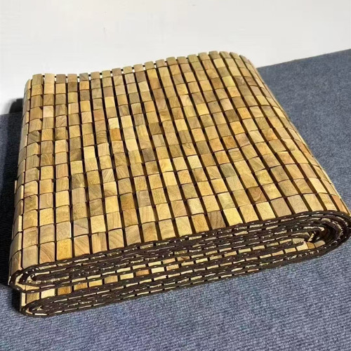 金丝楠木凉席天然清香木片席子