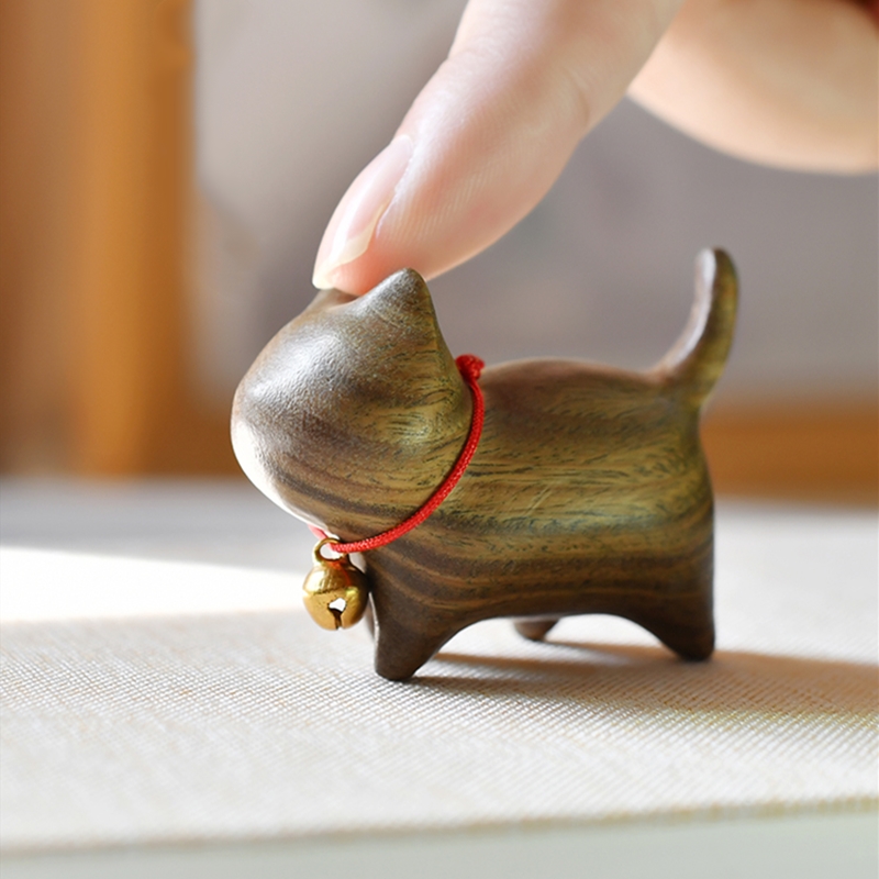 撸猫盘玩可爱治愈绿檀有香味包邮