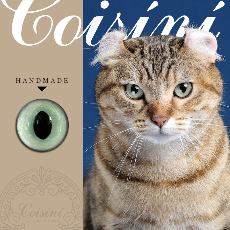 手工玩偶仿真动物玻璃眼