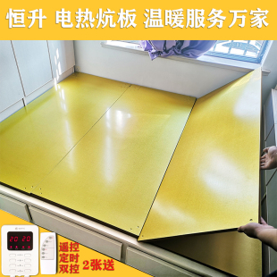 电暖炕韩国碳纤维榻榻米电热炕板省电电热板取暖家用电炕可调温