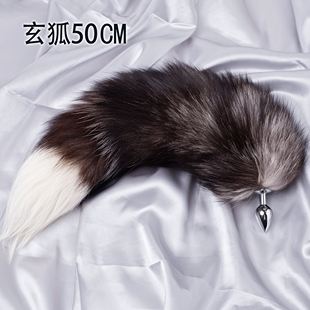 尾巴插件狐狸尾巴cos猫尾巴道具女性尾巴小小号新手猫咪sm狗真毛