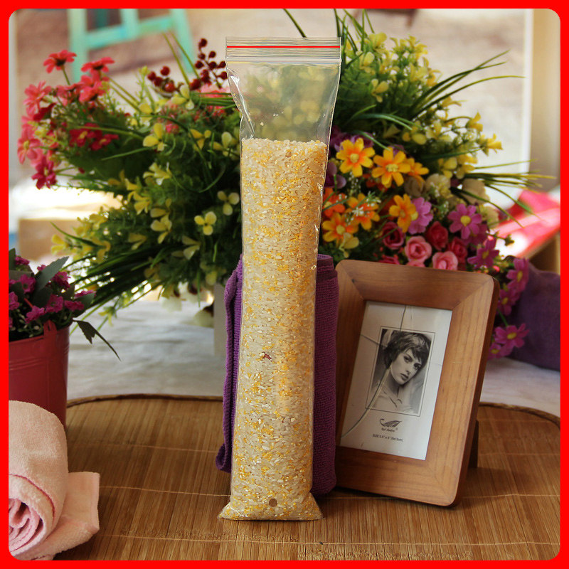 8*35*8丝长条型软管零配件自封袋PE夹链包装密实塑料袋气孔100只