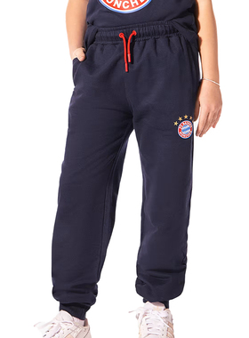 进口拜仁周边收腿长裤女士少儿深蓝内起微绒官方正品34603品德居