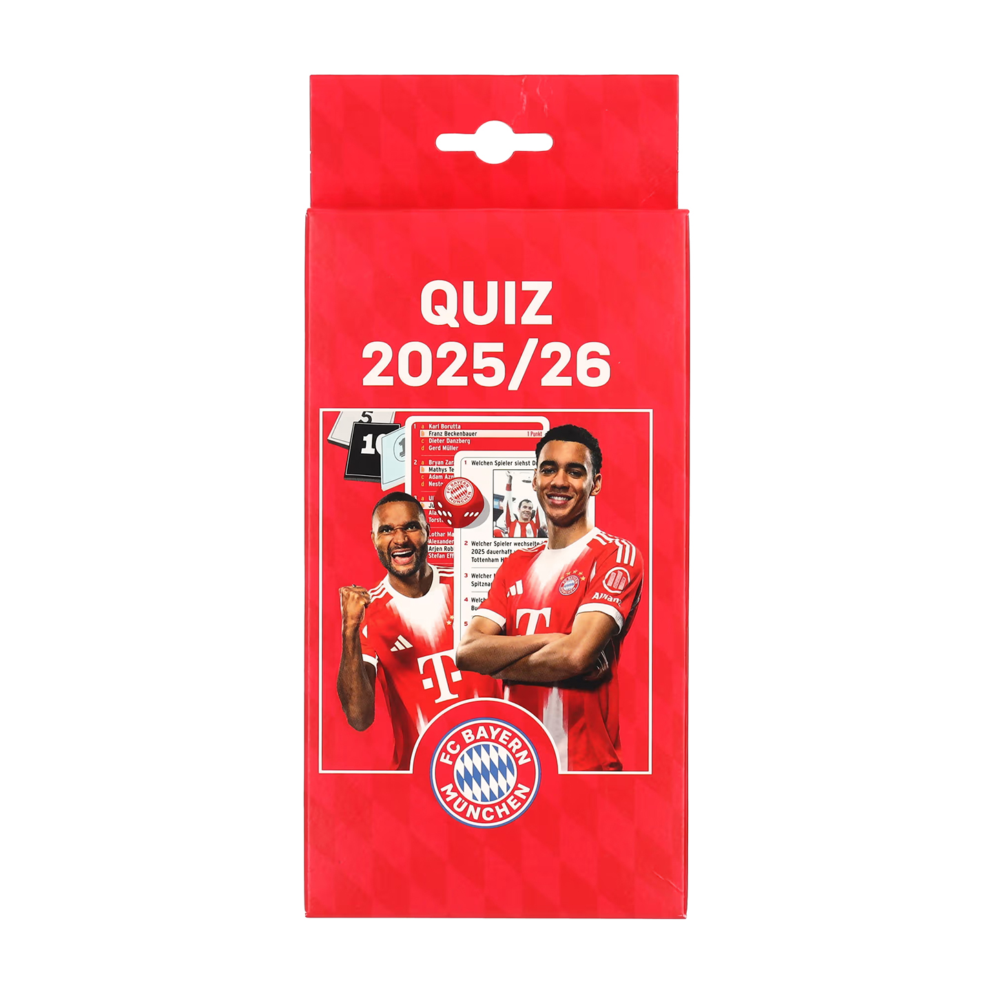 进口拜仁周边游戏牌25/26球队知识问答卡牌官方正品54180品德居