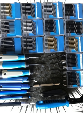 去毛刺刮刀工具刀升级耐用BS1019不锈钢倒角修边器手柄1018刮刀片