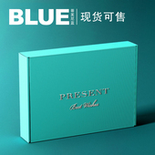 特硬现货飞机盒定制logo彩色服装 盒小批量瓦楞纸礼品盒快递盒 包装