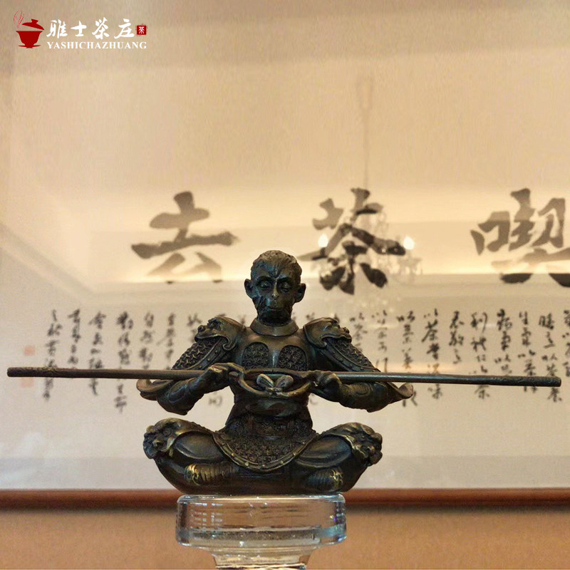 斗战圣佛手工雕刻限量藏品茶宠