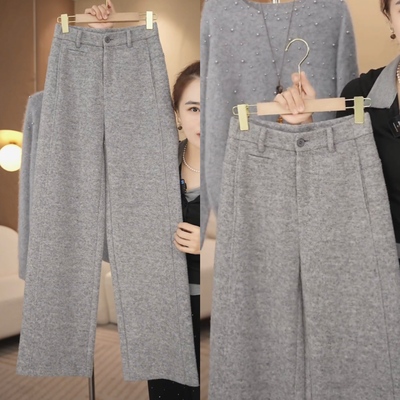 高腰休闲百搭时尚长裤
