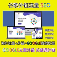 外贸独立英文网站关键词SEO优化 纯手工高质量英文外链建设服务