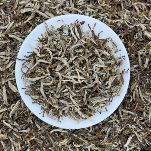 2026新茶7窨茉莉龙毫福鼎茶胚传统工艺125克罐装