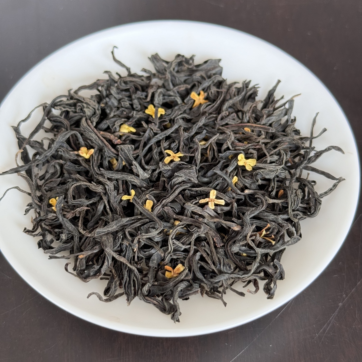 2025桂花红茶武夷山头春小种胚料125克罐装