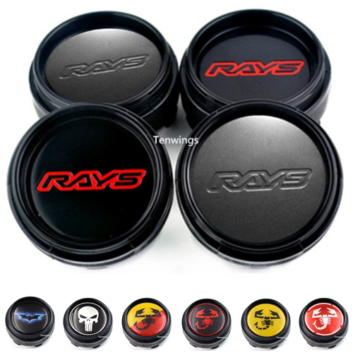 改装汽车轮毂盖中心盖标沃森 RAYS ADVAN WORK TE37 TTA外径66MM