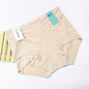 情美时内裤女超大码胖mm200斤加肥加大高腰莫代尔中老年内裤1583