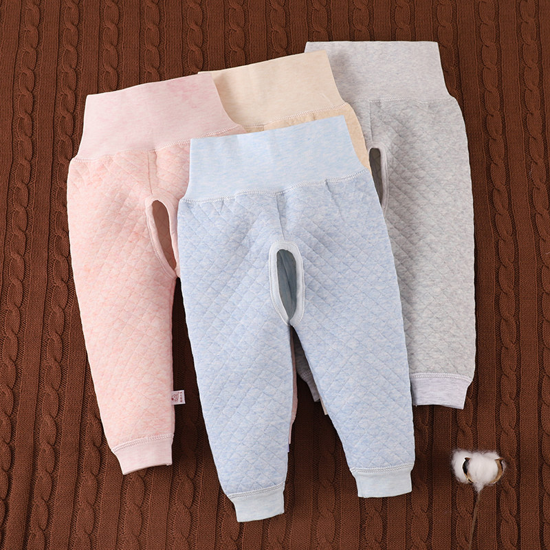 宝宝夹棉保暖裤婴儿春秋款高腰护肚裤儿童加厚棉裤冬季开档打底裤,童装/婴儿装/亲子装,裤子,淘宝优惠券,粉丝福利购,淘宝优惠卷