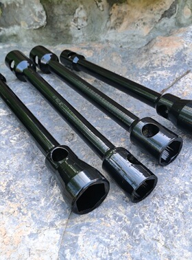 重型汽车扳杆双头轮胎套筒扳手22-24-27-30-32-33-34-36-38-41mm