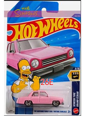 26E/D批次风火轮火辣小跑车轨道车C4982玩具收藏车模合金玩具