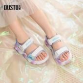 魔术贴字母俏皮小学生中小童鞋 新款 24X1306 24夏季 大东女童凉鞋