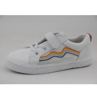 大东22休闲透气童鞋小白鞋男女童中大童板鞋22X1402