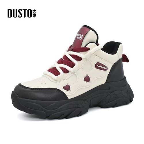 大东老爹鞋女鞋2025新款春季厚底女鞋增高运动鞋百搭休闲鞋ins潮