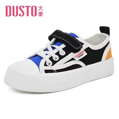 大东儿童帆布鞋23新款春季