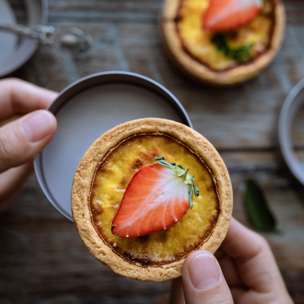 Chefmade 经典3寸法式塔派盘4件套 苹果派柠檬挞模具