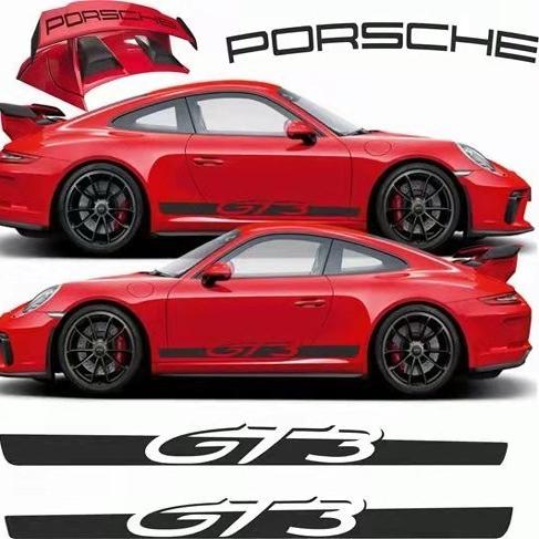 保捷GT3身R18车花饰个贴
