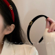 SUGAR 高级感秋冬丝绒发卡发箍高颅顶复古网红百搭小香风发饰女
