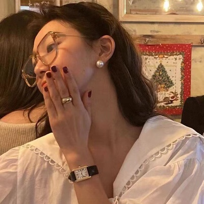 fever同款珍珠耳钉女高级感