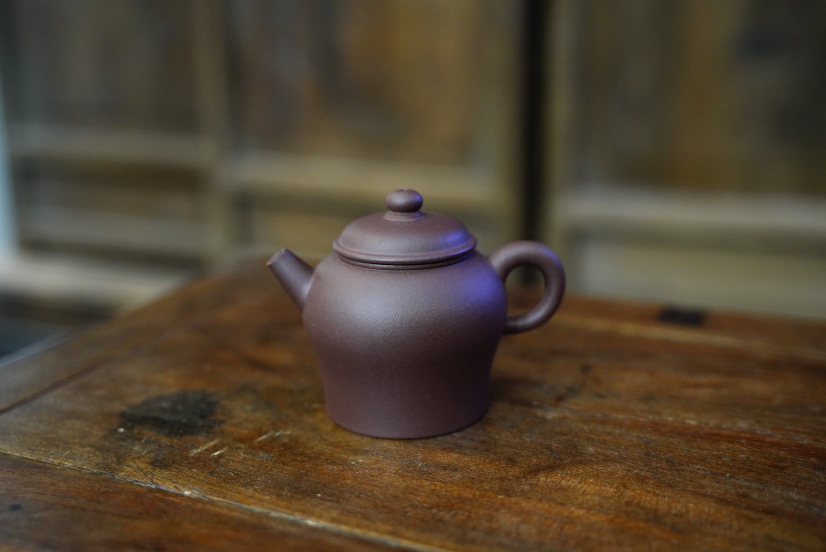 宜兴手工原矿泡茶紫砂壶定制