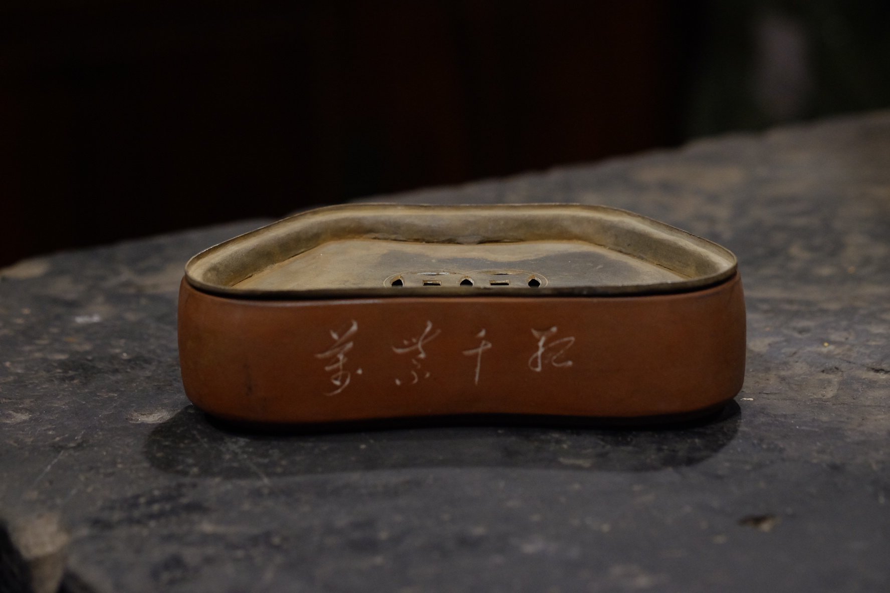 全手工刻绘中式风壶承