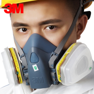 Mặt nạ phòng độc 3M7502+6003 bảo vệ khỏi các hơi hữu cơ như clo, hydro clorua, sulfur dioxide, hydro florua và các loại khí khác mặt nạ hàn sắt mặt nạ phong doc