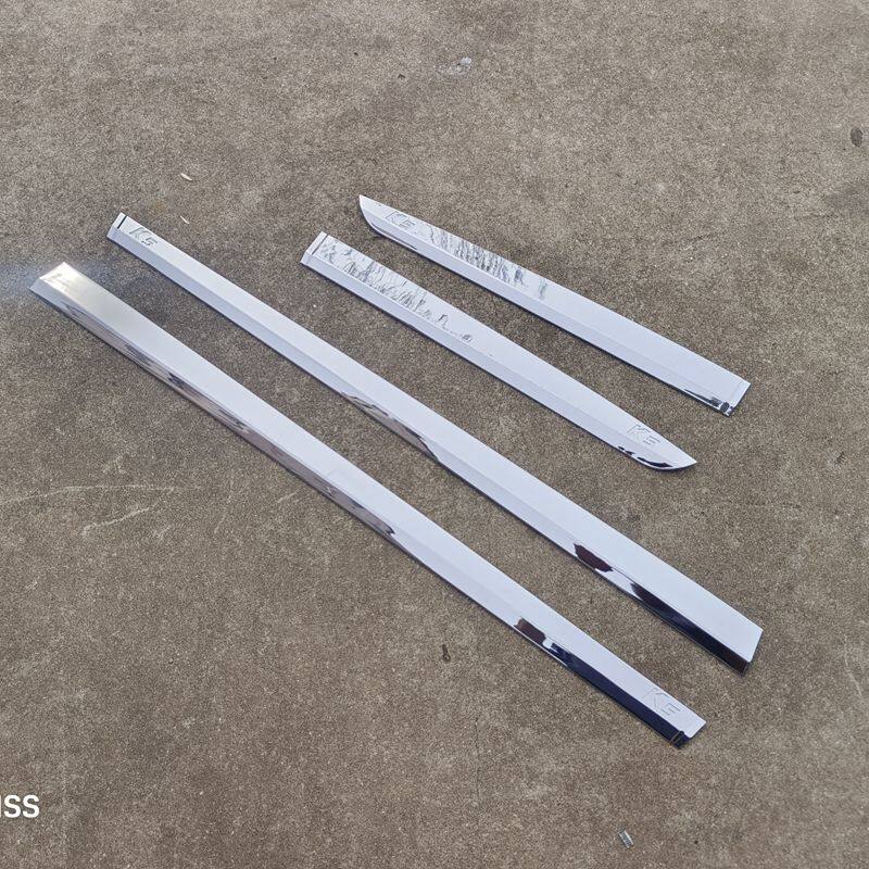 适用于起亚K5门边条11-15款K5车身饰条门板防擦条饰条改装贴电镀