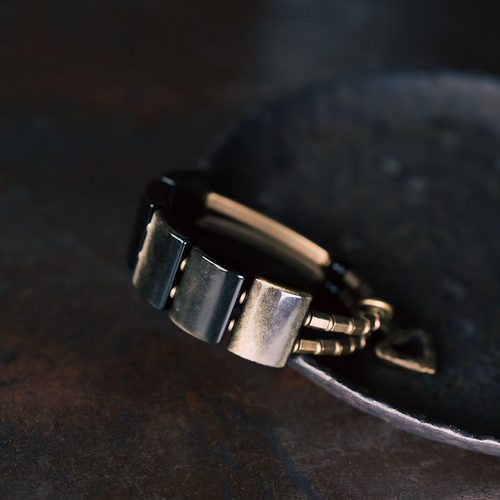 非鱼之家复古个性设计金曜石手排