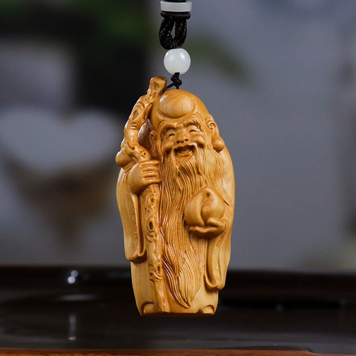 黄杨木雕生日礼物祝寿摆件礼品
