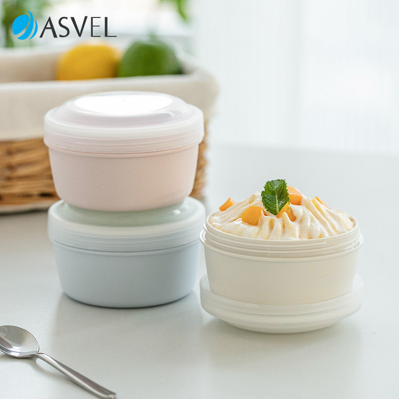 日本asvel雪糕盒家用冰淇淋冰格婴儿浓汤宝宝辅食冷冻格冰块模具