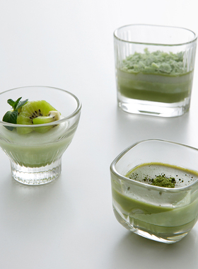 甜品杯法国进口La Rochere家用迷你布丁慕斯小玻璃杯法式甜品碗