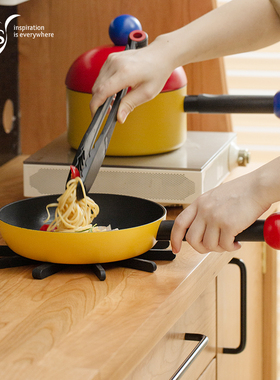 意大利进口TVS平底锅不粘锅家用煎鸡蛋早餐煎饼锅多功能牛排煎锅