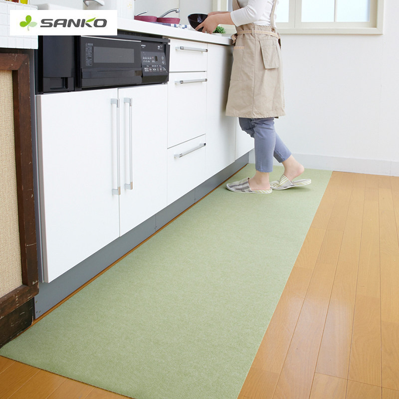 日本进口sanko厨房地垫防滑防油浴室门垫地毯家用日式脚垫可裁剪,家庭/个人清洁工具,地垫,淘宝优惠券,粉丝福利购,淘宝优惠卷