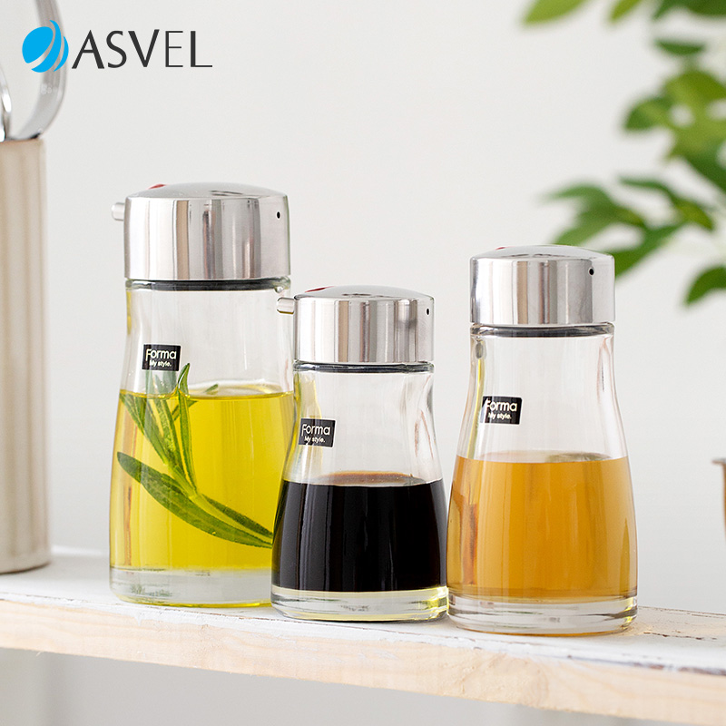 日本asvel控量玻璃油壶家用厨房图片