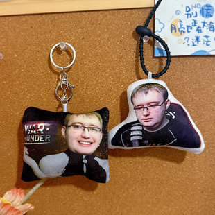 战争雷霆BVVD鬼畜语音挂件整活玩具毛绒录音玩偶钥匙扣来图定制