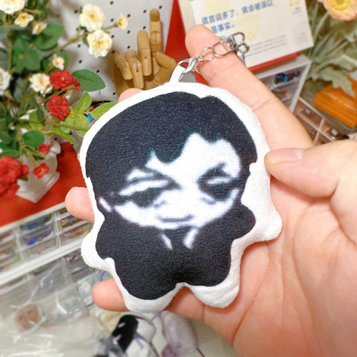 毛绒挂件来图定制填充饱满