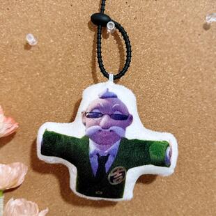 电子少爷管家语音挂件来图定制毛绒钥匙扣录音娃娃定制玩偶发声