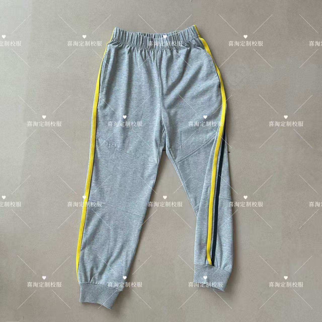 定做虎门宇桥学生夏季薄款校服裤