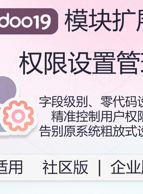 odoo19企业版社区版权限管理模块字段级别控制动态设置