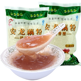 贵州特产安龙藕粉 雄业牌红枣藕粉 颗粒速溶型 500g袋装 红枣甜味