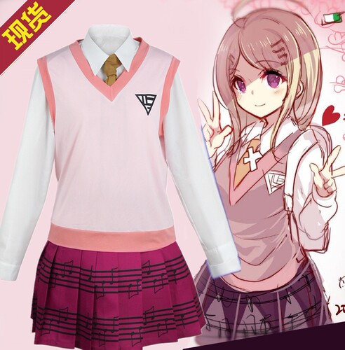 新弹丸论破V3赤松枫cos服校园JK制服cosplay动漫服装衣服裙子