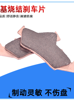 适用铃木DRZ400 00-21年刹车皮RM125 RMX250 96-12铜基前后刹车片