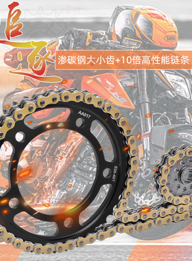 适用本田CB1100EX/RS/SA/A大小飞齿链盘链轮前后牙盘油封链条套链