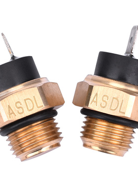 适用本田CB400 CBR250跑车水箱风扇温控开关纯铜水温感应塞传感器